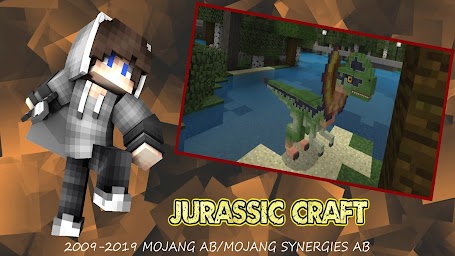 Mod Jurassic Craft : Dinosaurs