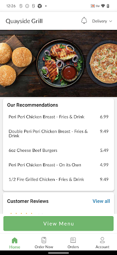 Quayside Grill Screen 2