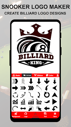 Snooker Logo Maker : Billiardのおすすめ画像5