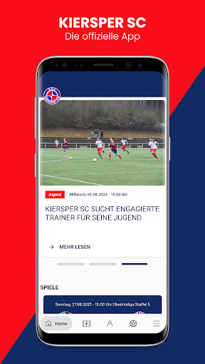 Android application Kiersper Sport-Club e.V. screenshort