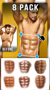 Скачать игру Man Abs Editor: Men Six pack, Eight pack man style для Android бесплатно