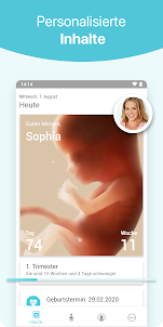 Schwangerschaft + Tracker-App
