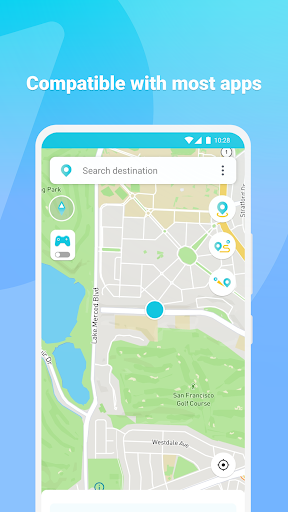 Android application AnyMove Fake Gps screenshort