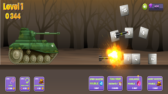 Idle Tank Battle War Game