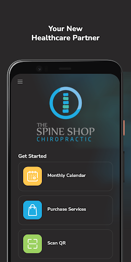 Android application Spine Shop screenshort