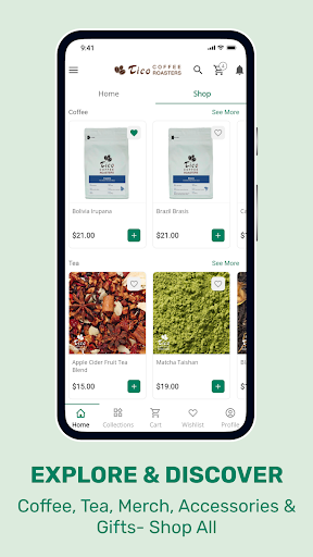 Tico Roasters Screen 2