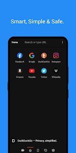 Black Browser : Simple & Fast Unknown
