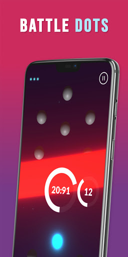 Android application Battle Dots reaction time test screenshort