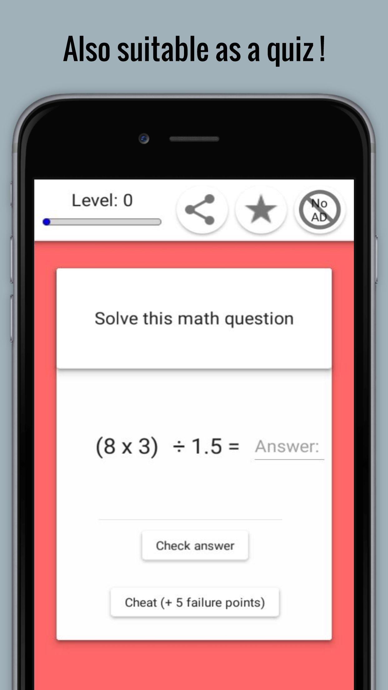 Android application Aptitude test & Reasoning quiz screenshort