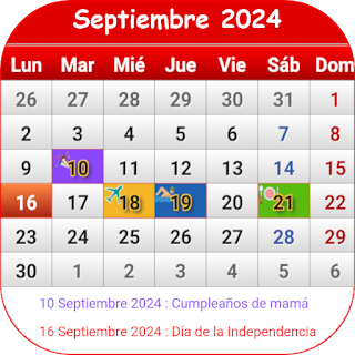Mexico Calendario 2024