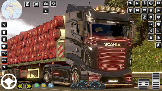 Trò chơi xe tải Euro Lái xe 3D