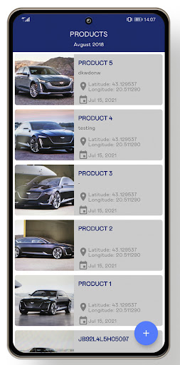 Android application Inventur App screenshort