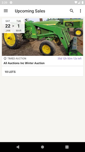 Android application All Auctions Inc. LLC screenshort