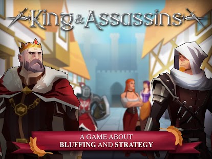 King and Assassins: Screenshot des Brettspiels