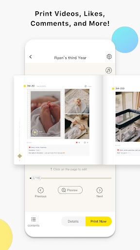 Screenshot of TimeHut - Baby Album