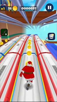 Subway Santa Claus Runner Xmasのおすすめ画像5