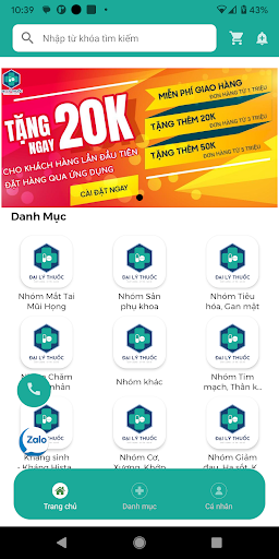 Android application Dược Phẩm Phar Ba screenshort