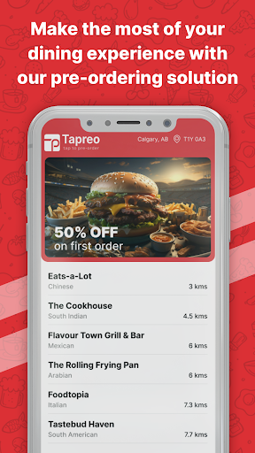 Tapreo - Tap to pre-order