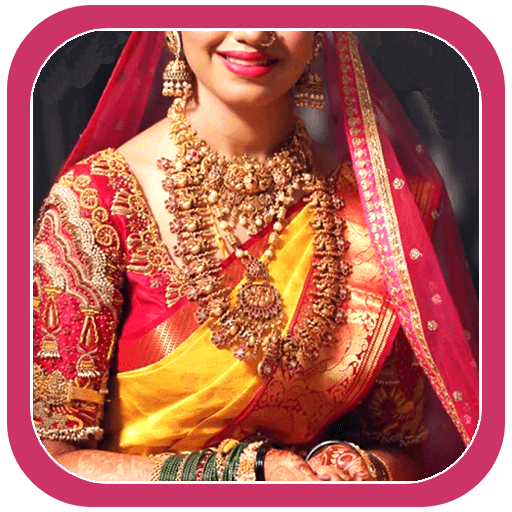 South Indian Jewelry on Sarees logo