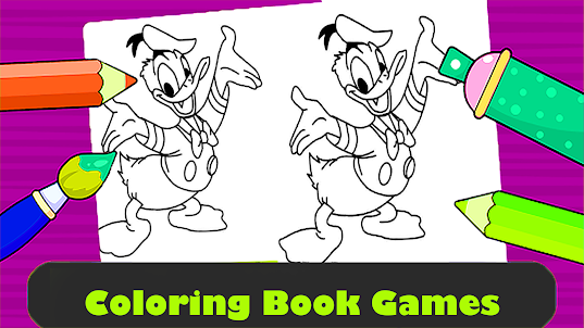 Donald - Coloring Book