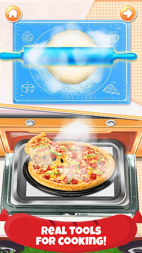 لعبه Pizza Chef - Fun Food Cooking  apk مهكر3
