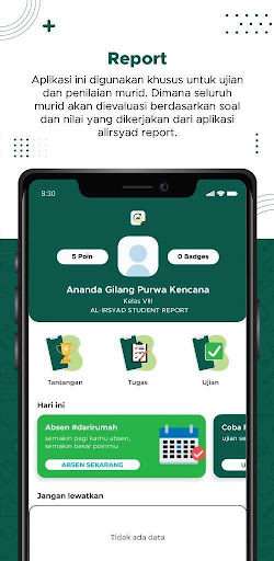 AL IRSYAD EDU – REPORT Screen 2