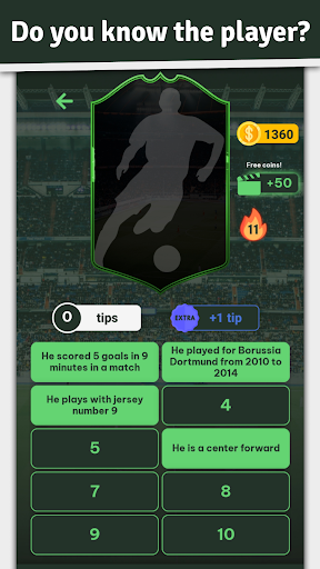 Android application Football Quiz! Trivia Game screenshort