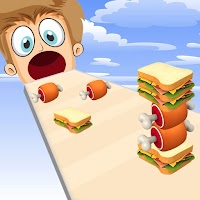 Sandwich Running 3D Games