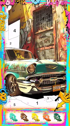 Street Art-Color by number - Screenshot 4
