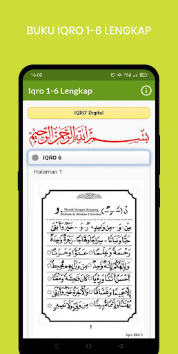 Iqro 1-6 Lengkap Screen 2