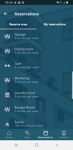 iLOQ Home Screen 3