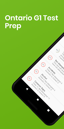 Android application Ontario G1 Test Prep screenshort
