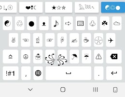 screenshot of Fonts Emojis Keyboard