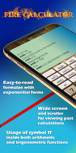 Android application Fire Calculator screenshort