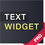 Text widget (donate) icon