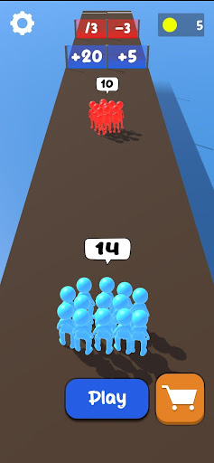 Android application Mob Run screenshort