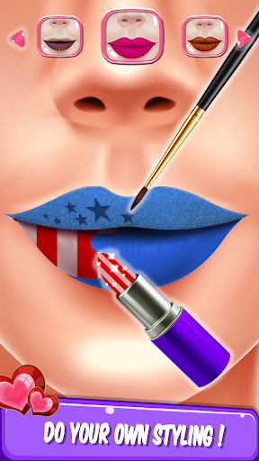 Android application Lip Makeup Art: Fashion Artist screenshort
