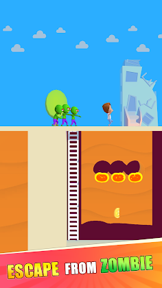 Dig Master: Zombie Survival - Screenshot 1