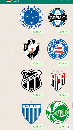 Figurinhas do Brasileirão Screen 3