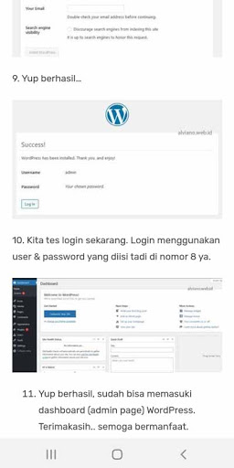 Tutorial Belajar Wordpress