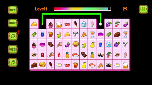 Android application Food Link Mania screenshort