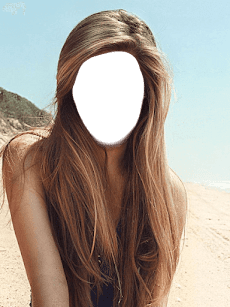 Women Long Hair Style Photo Montageのおすすめ画像1
