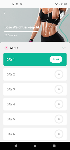 Hometraining for Women Screen 2