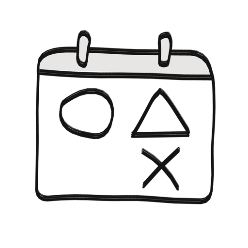 まるばつカレンダー：予定表とマークでつける日記 logo