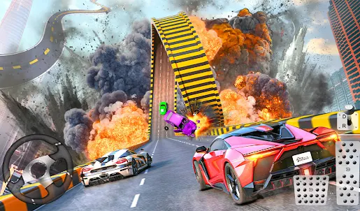 GT Mega Ramp: Car Stunt Race