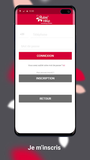 Rubis - vélo libre-service Screen 2