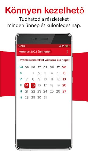 Magyar naptár 2024 Screen 3