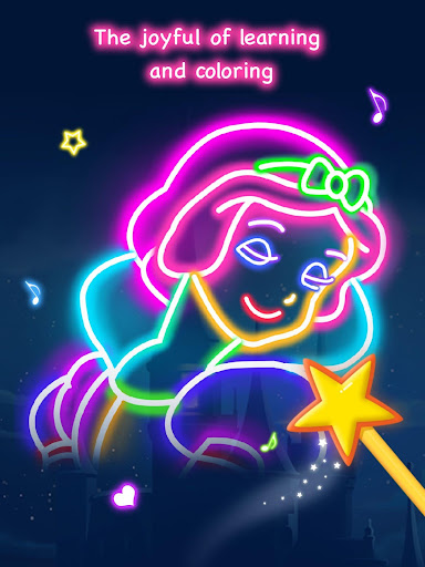 Learn To Draw Glow Princess 1.0.19 screenshots 9