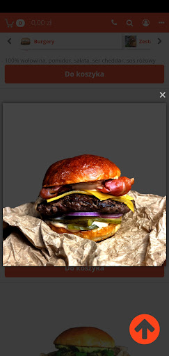 Android application Meat Station Wrocław screenshort