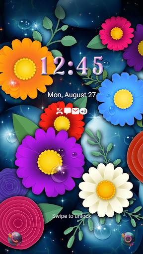 Android application Vivid Flowers - Wallpaper screenshort